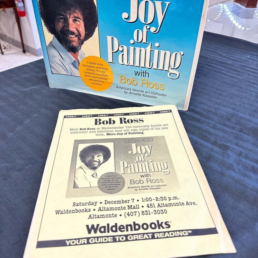 More Joy of Painting with Bob Ross Book - Picture 2 of 6